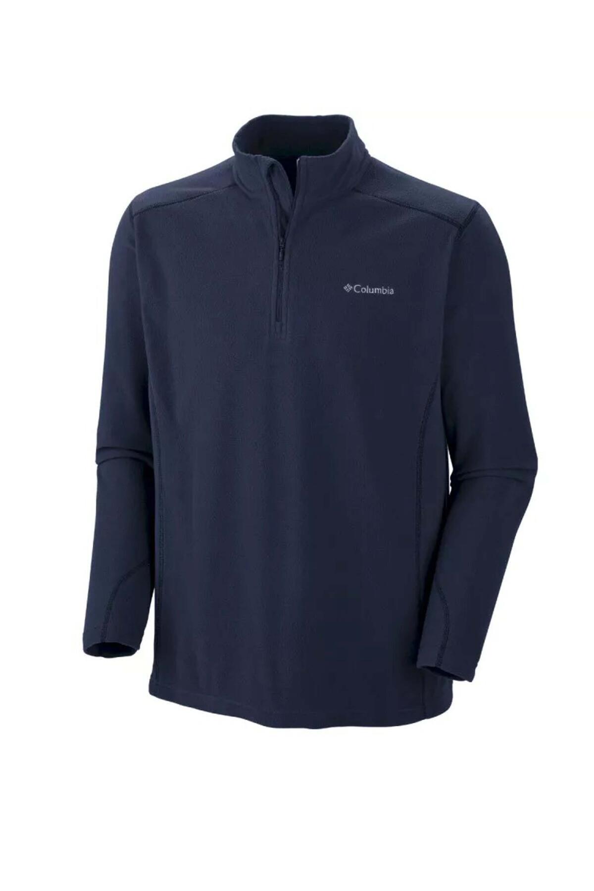 Columbia Klamath Range II ½ Zip Herren Fleece Sweater 1352472 010 schwarz 4/7