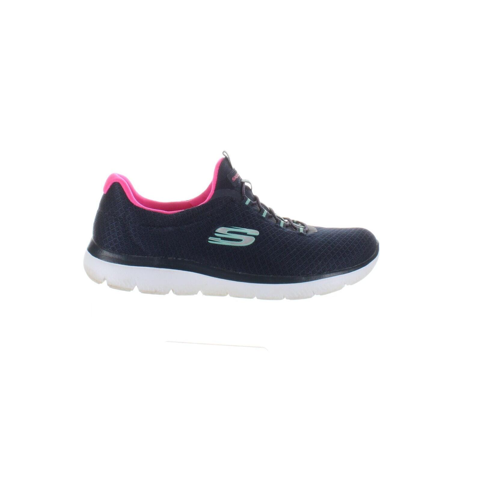 SUMMITS Women's Baskets (Navy blue/bright pink)