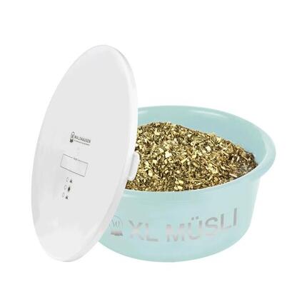 Mangeoire cheval pour muesli avec couvercle Waldhausen XL