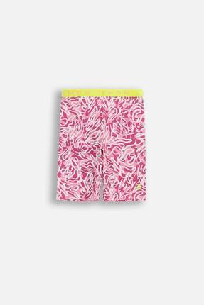 Legginsy sportowe dla dziewczynki Lemon Explore WL6 krótkie wielokolorowe