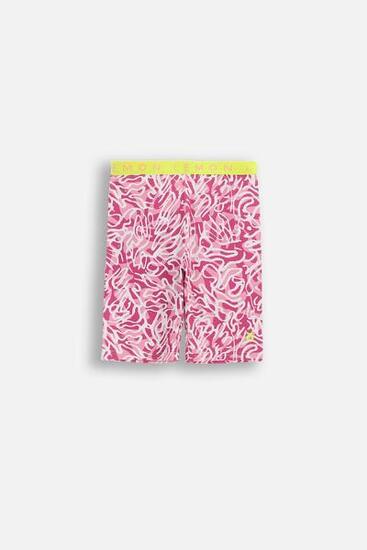 Legginsy sportowe dla dziewczynki Lemon Explore WL6 krótkie wielokolorowe