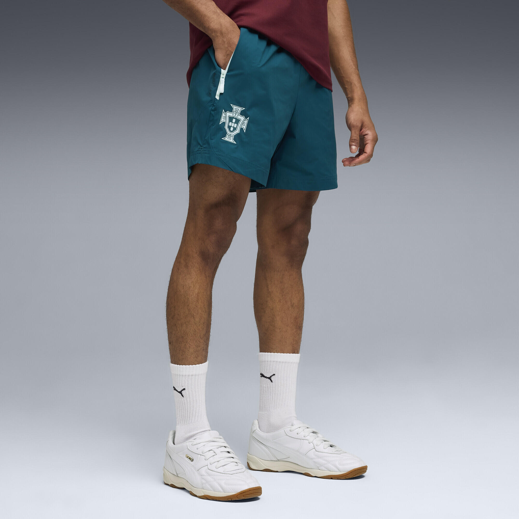 Portugal PUMATECH relaxte geweven short voor heren PUMA 2/5
