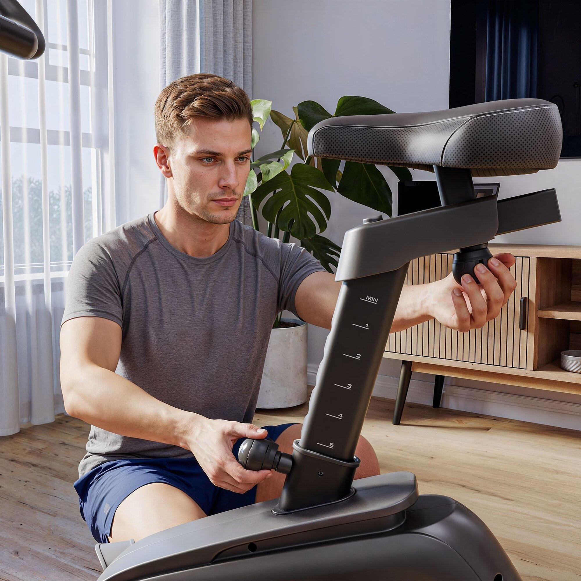 Vélo d'appartement électromagnétique Hop-Sport HS-5000H Atrox, Apps compatible 7/7