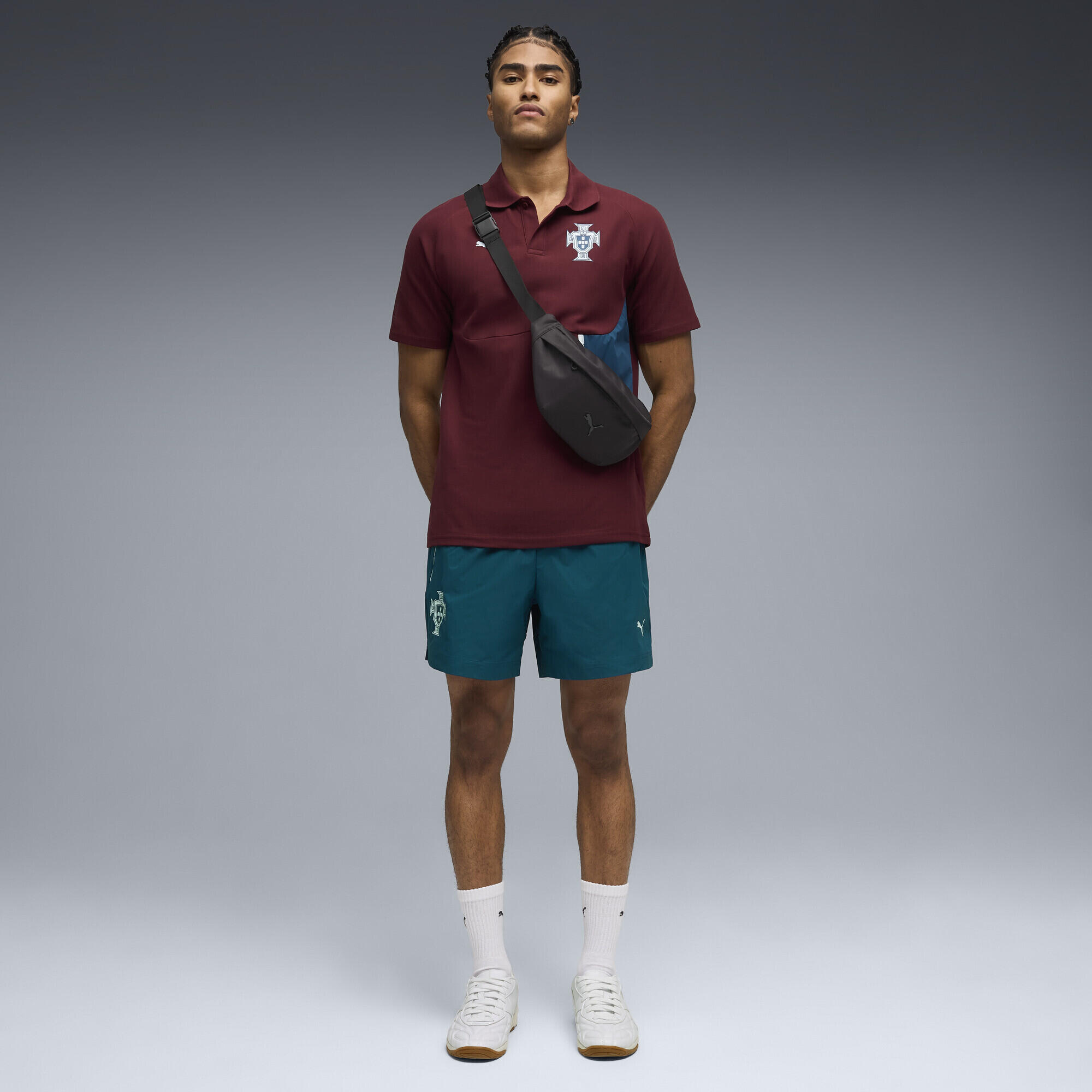 Portugal PUMATECH relaxte geweven short voor heren PUMA 4/5