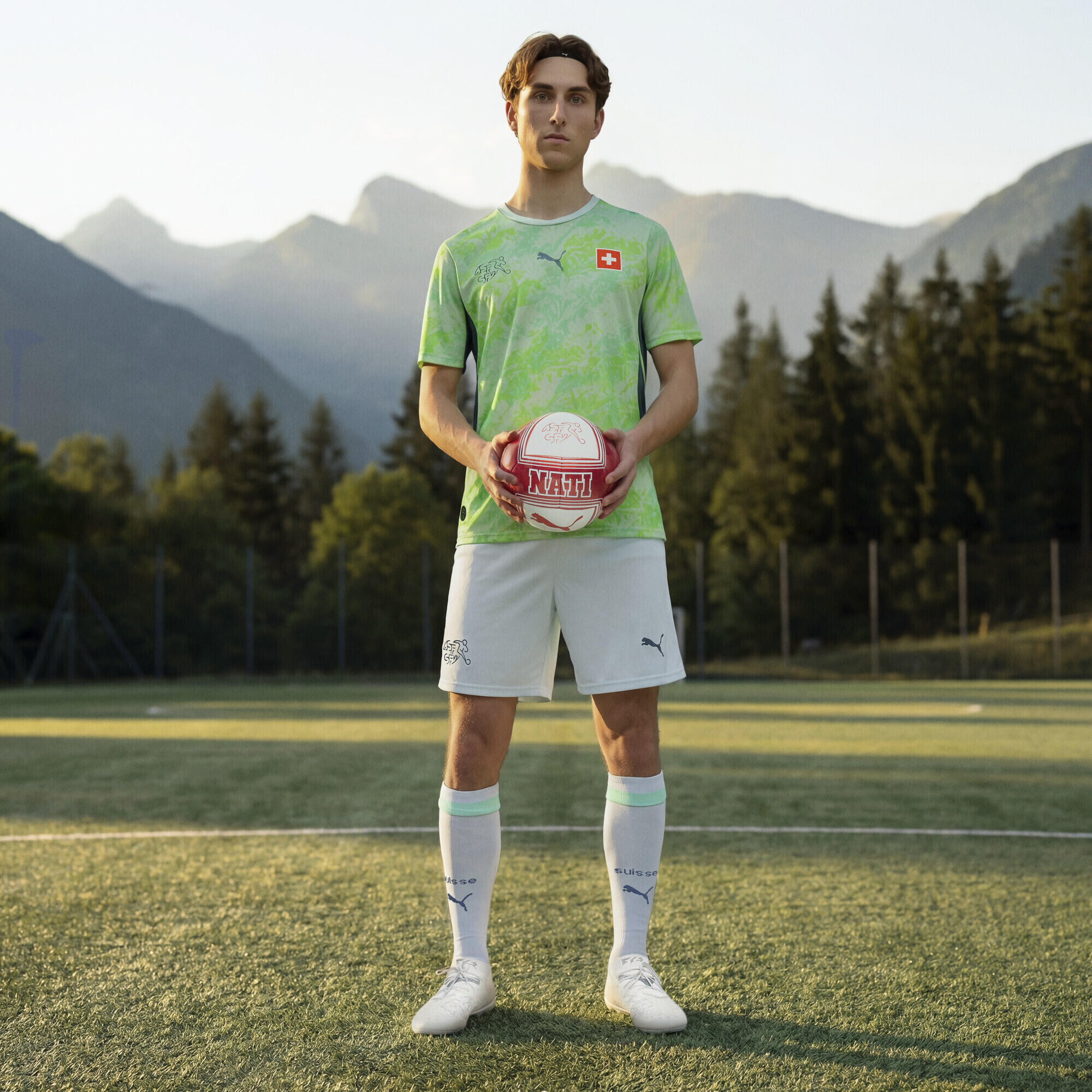 Zwitserland 2026 short voor heren PUMA 2/5