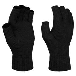 Mitaines / Gants Unisexes Sans Doigts (Noir)