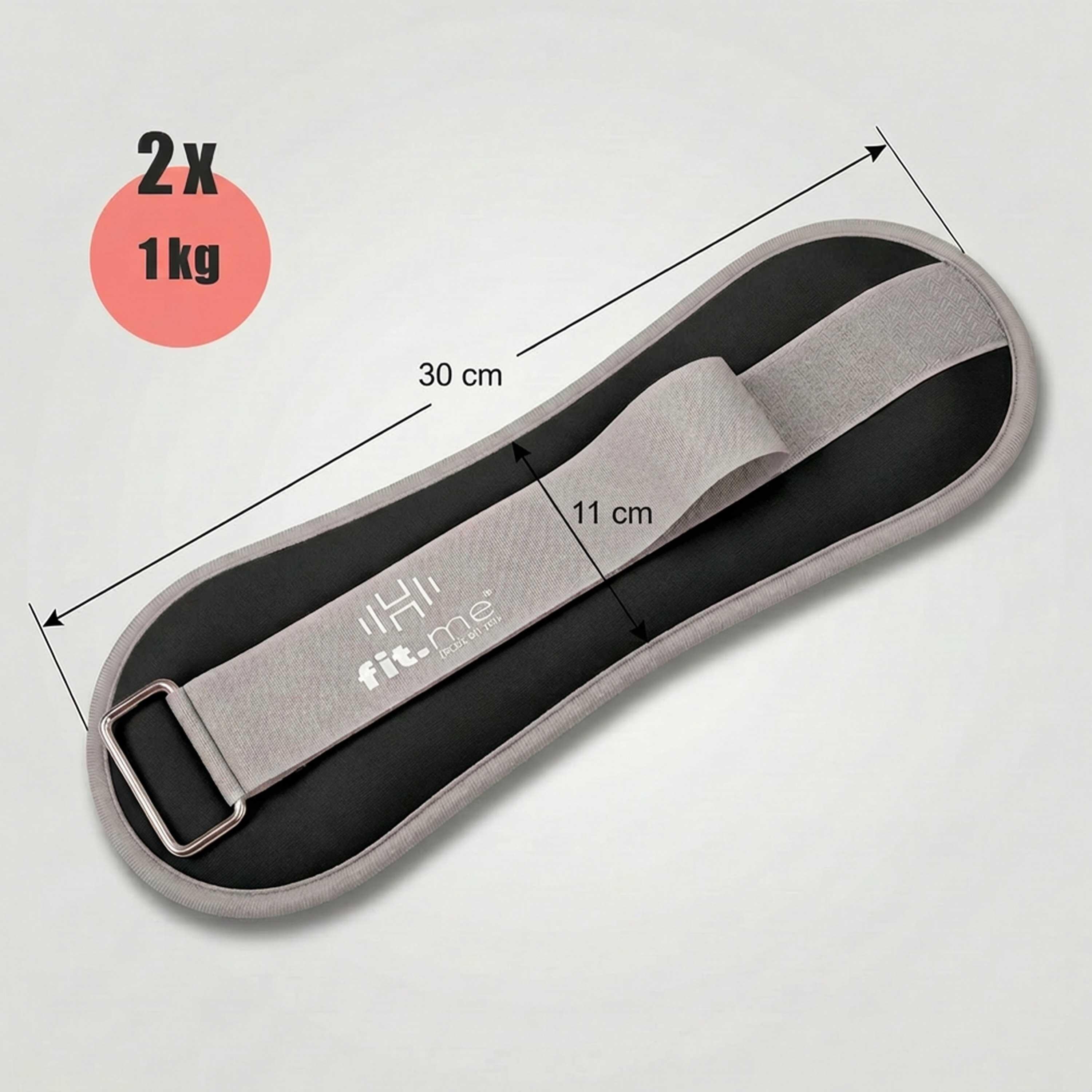Obciążniki ciężarki na kostki nadgarstki ręce nogi 2x1kg ciężarki fit.me 7/7