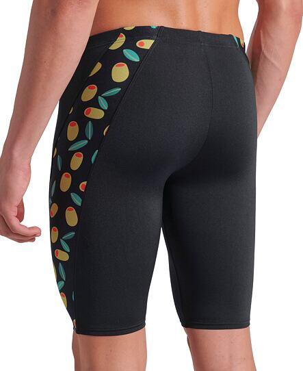 Pánské plavky arena Performance Funny Prints Olives Swim Jammer 4/5