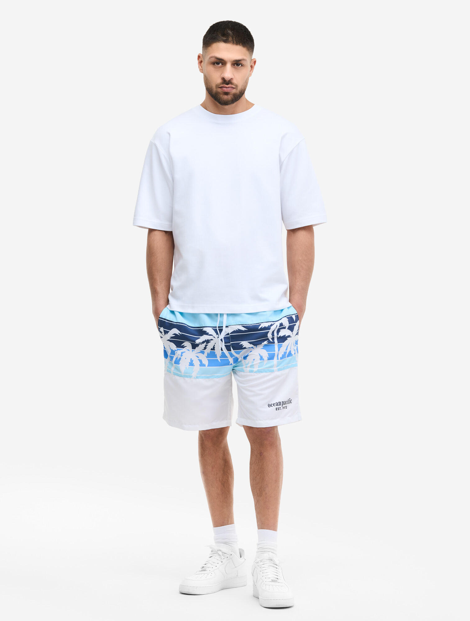 OCEAN PACIFIC Herren Beachshorts normale Passform WAVELET 4/6