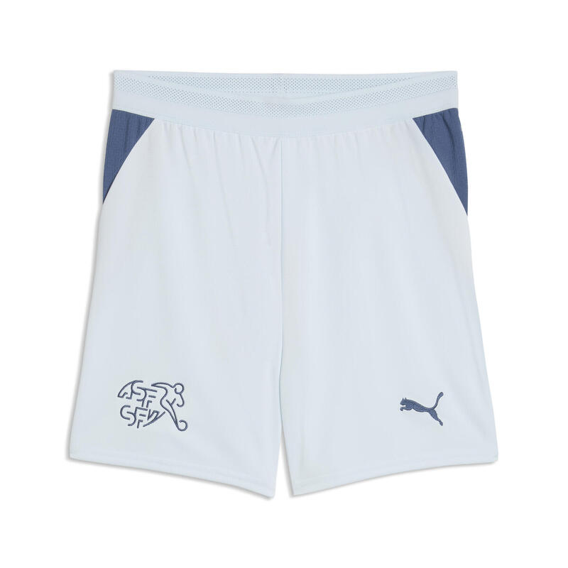 Șort copii talie elastică, material respirabil 2026, roșu PUMA