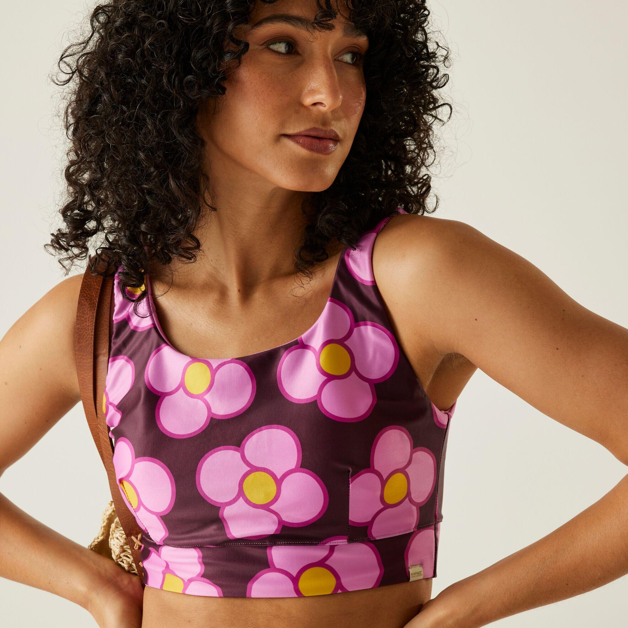 Maillot de bain 2 pièces réversible femme Regatta Orla Kiely 4/7