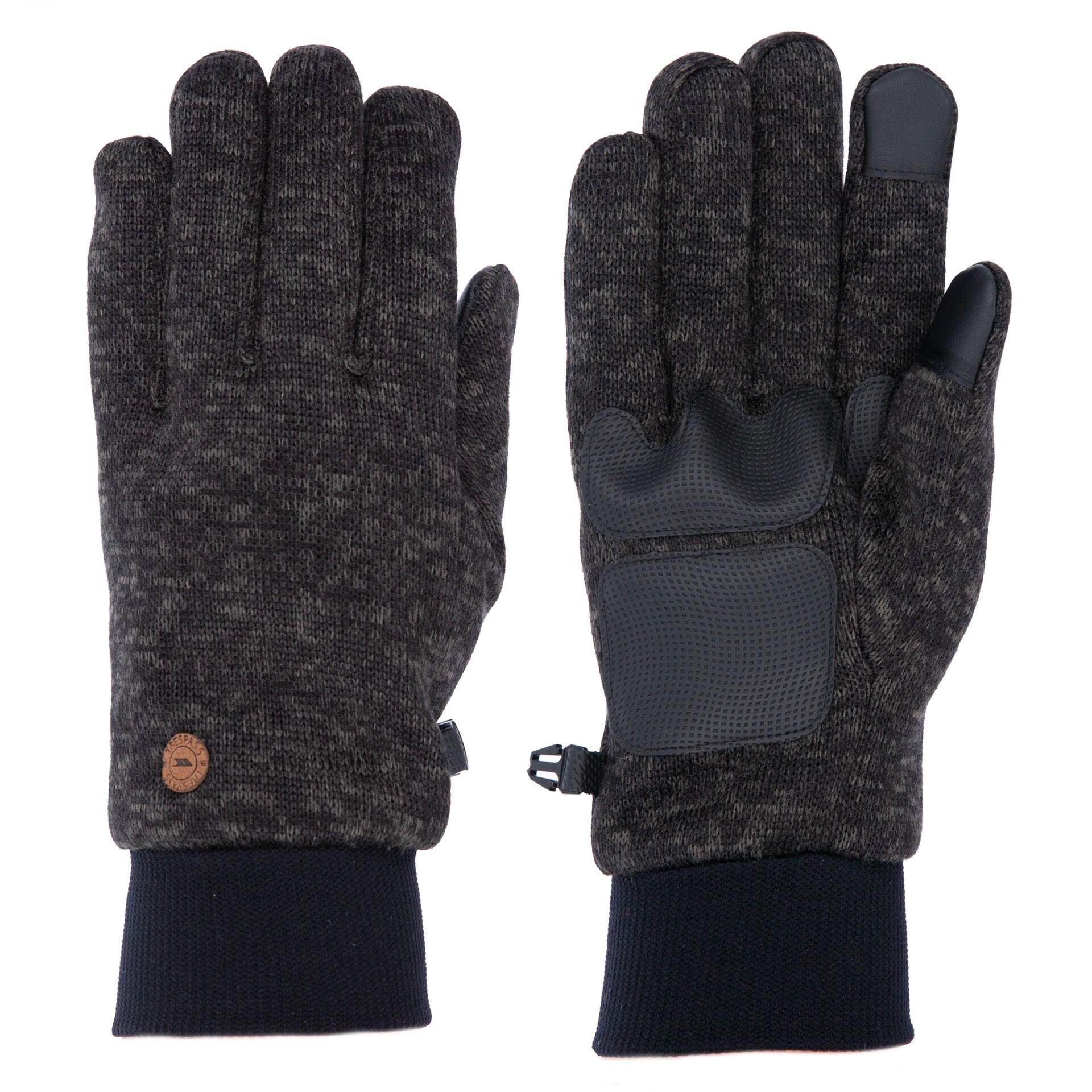 TRESPASS Adulto Unisex ! Guanti Invernali 100% Poliestere Trespass Tetra Grigio Scuro