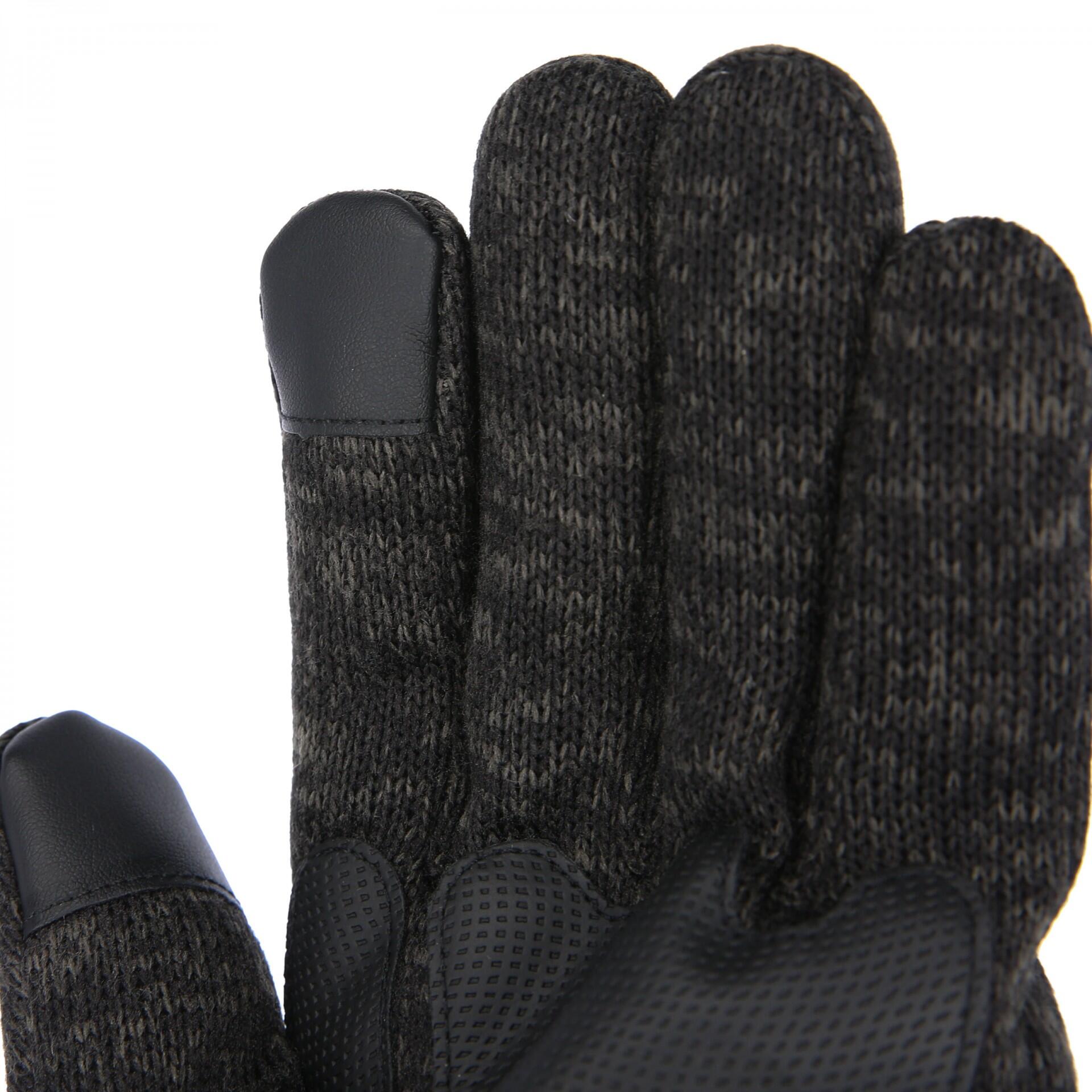 Adulto Unisex ! Guanti Invernali 100% Poliestere Trespass Tetra Grigio Scuro 4/5