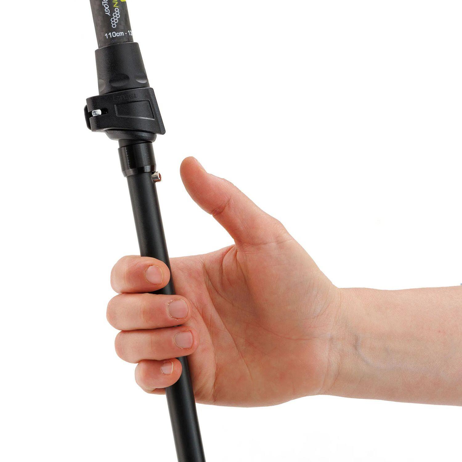 Bastón de trekking XTR CARBON EF (1 PAR) Gabel negro 3/7