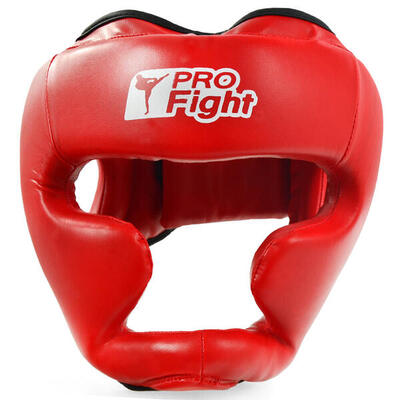 Profight bokshoofd bescherming pu senior - full face, maat 58-62 cm