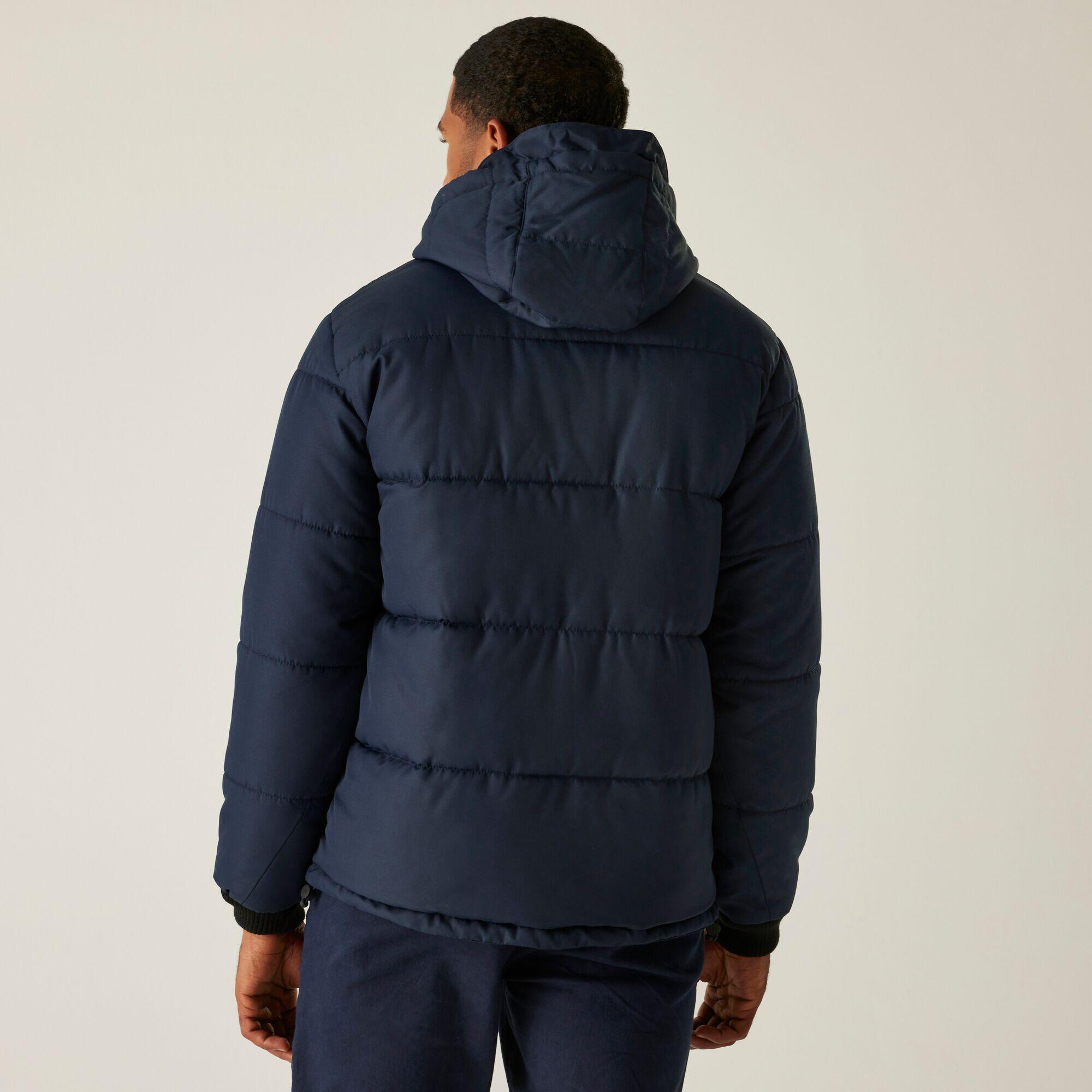 Mens Northdale Insulated Padded Hooded Jacket 2/7