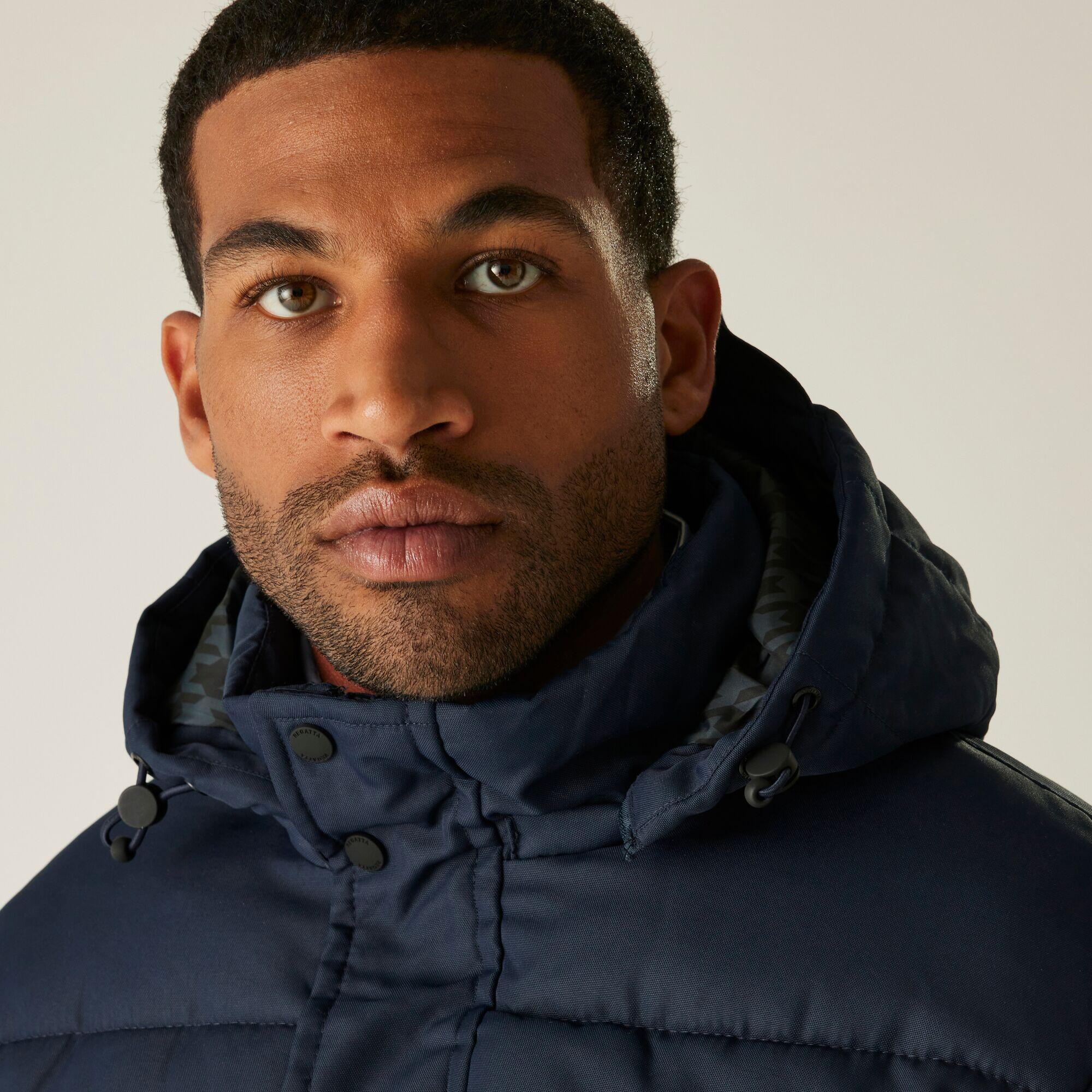Mens Northdale Insulated Padded Hooded Jacket 5/7