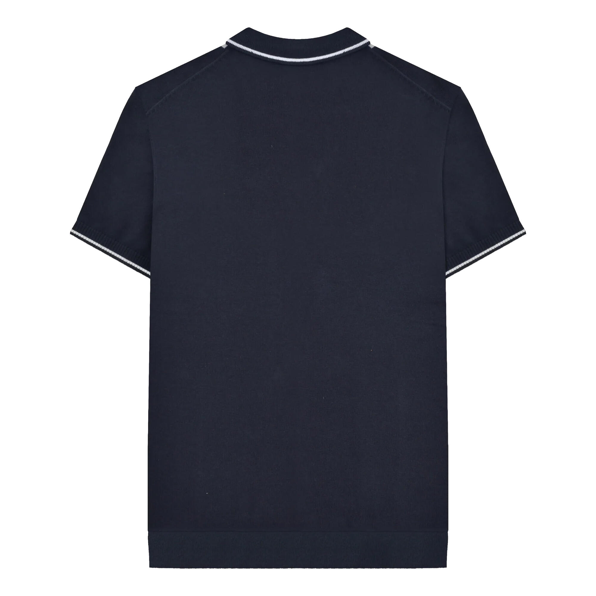 "Greco" Poloshirt für kurzärmlig Herren Marineblau 3/3
