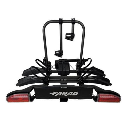 Farad Fahrradträger für Anhängerkupplung, Modell Susa Pro, für 2 Fahrräder