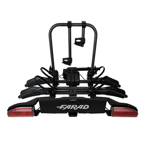Farad Fahrradträger für Anhängerkupplung, Modell Susa Pro, für 2 Fahrräder