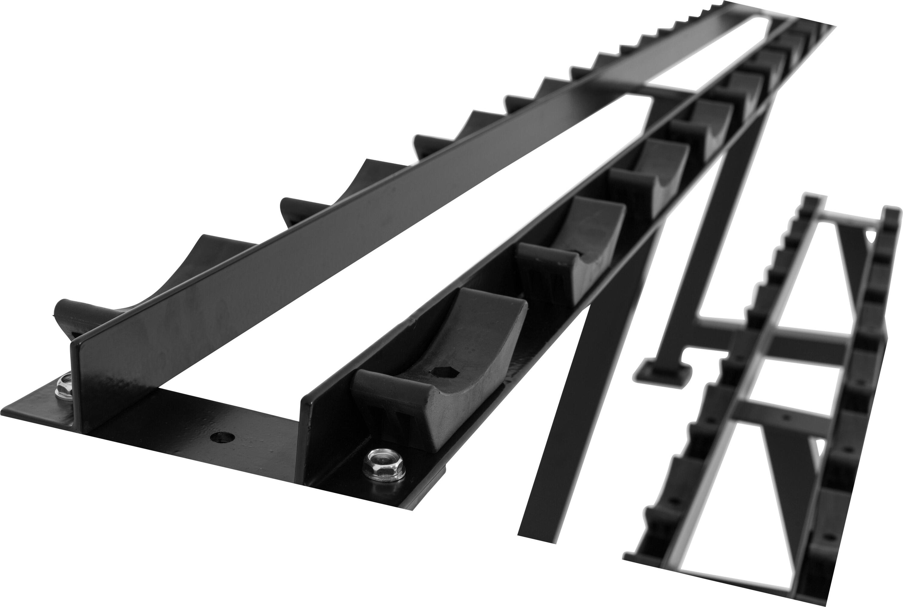 RACK DE RANGEMENT EXTRA LARGE POUR HALTERES MONOBLOC | MUSCULATION 4/7