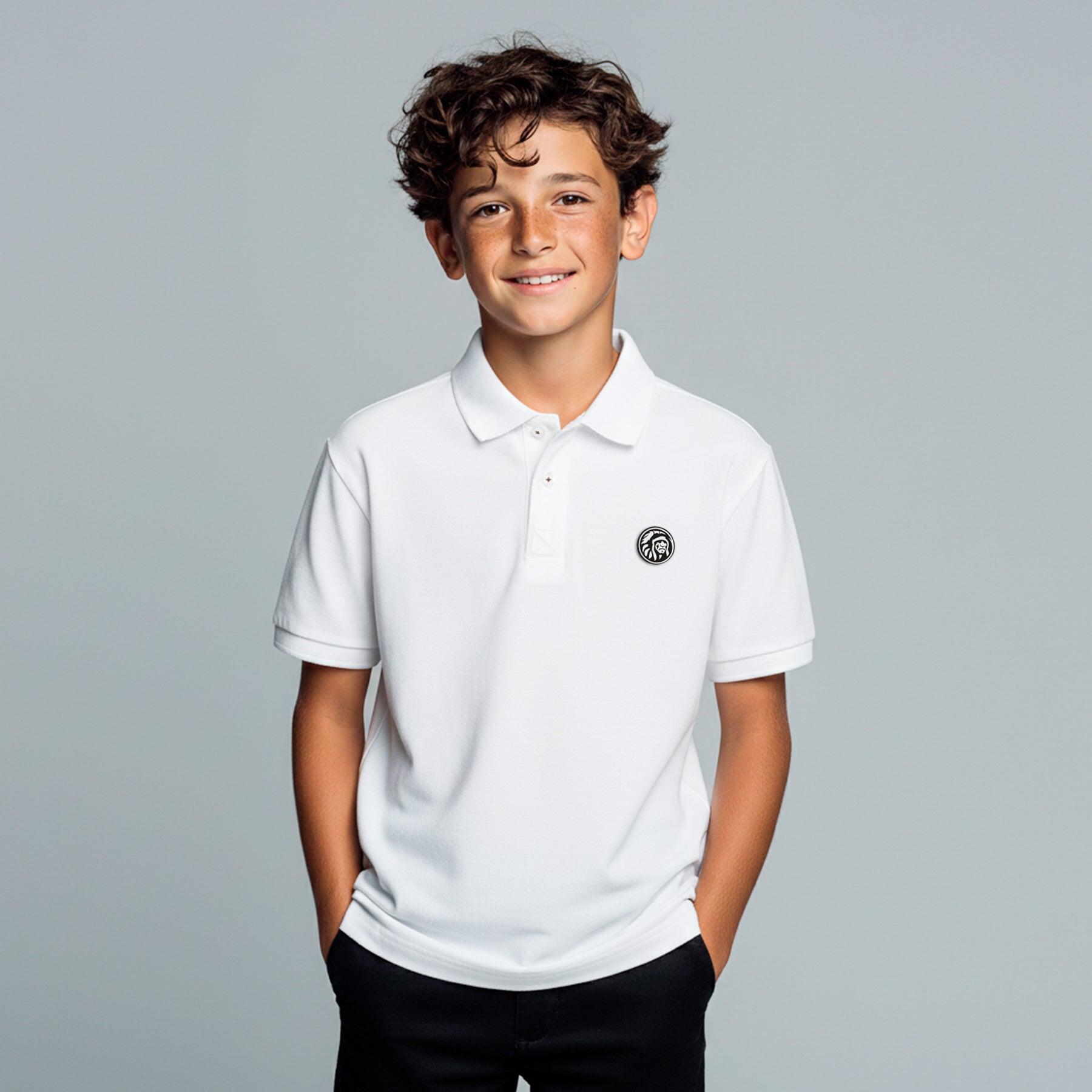 Polo The Indian Face Unisex Kids Soul Blanco 3/5