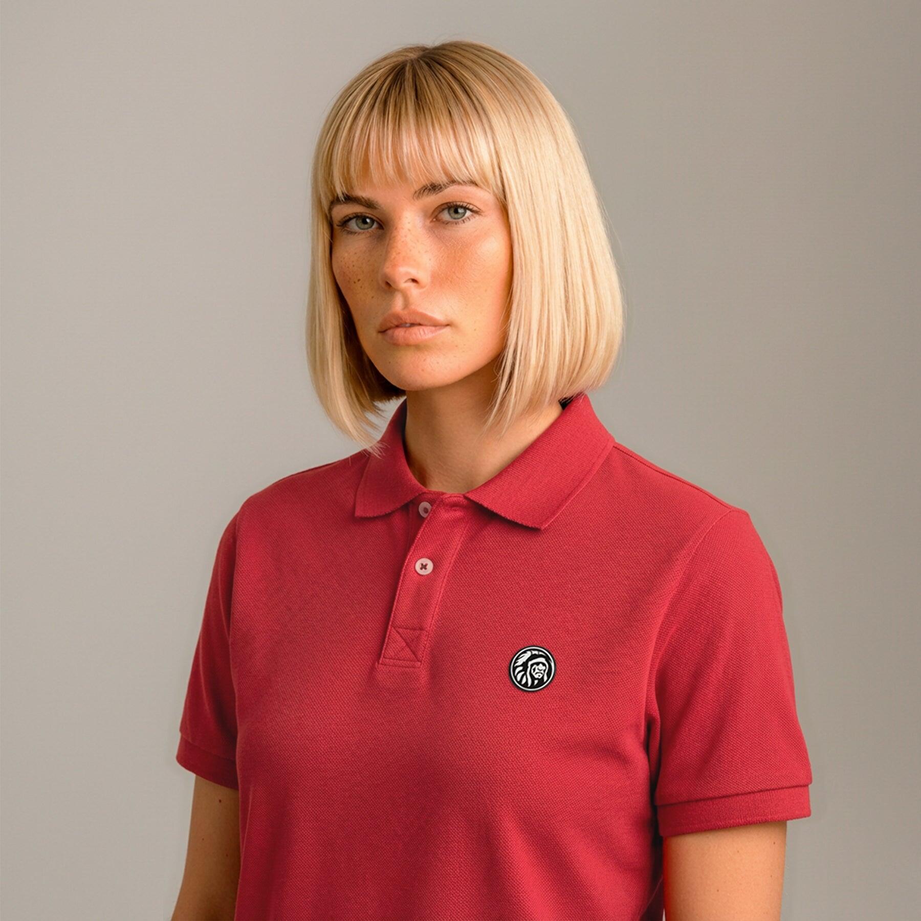 Polo The Indian Face Unisex Soul Rojo 5/5