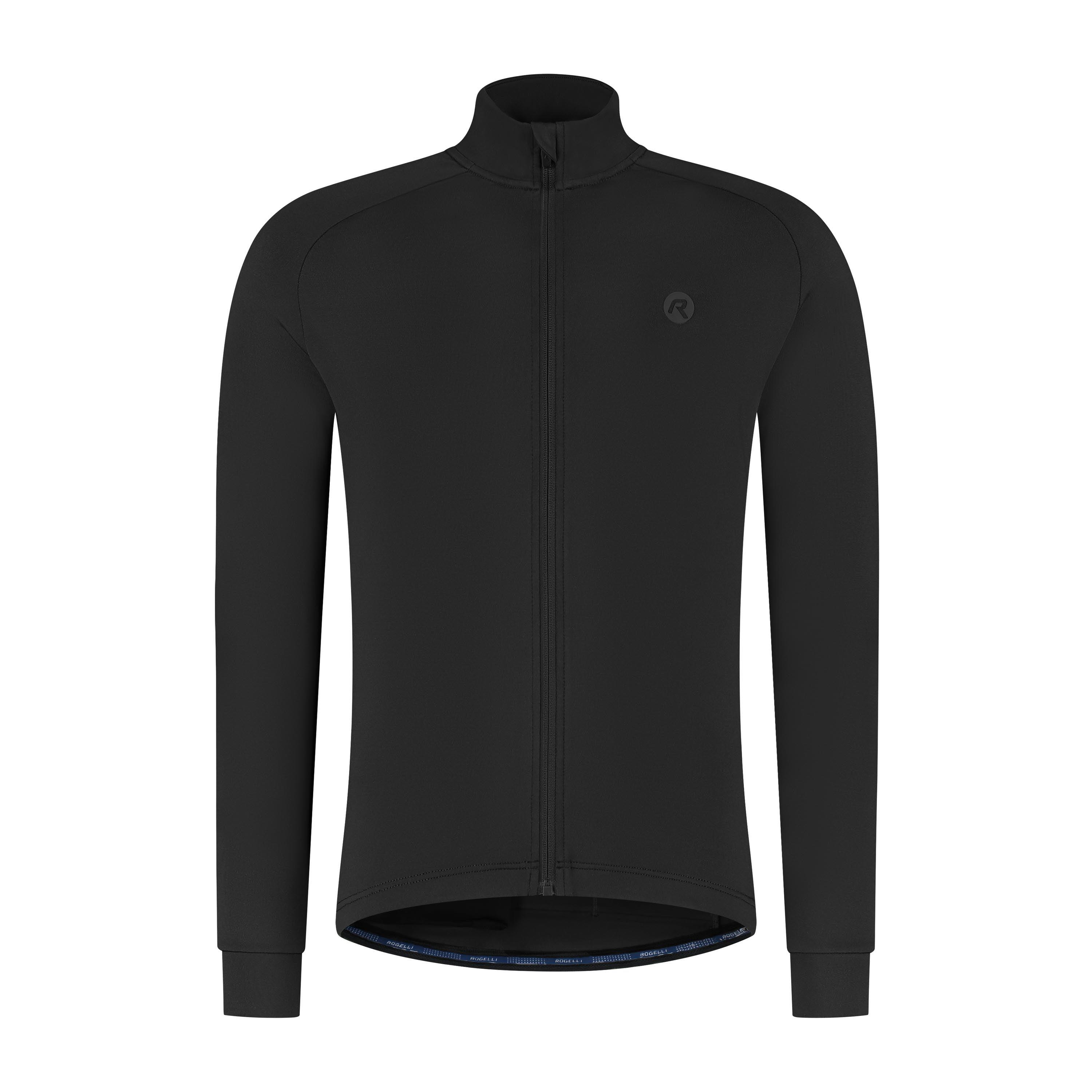 Camisa de Ciclismo Masculina Manga Longa Preta Essential II 2/7