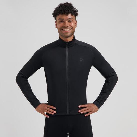 Maglia ciclismo a manica lunga Uomo Verde Essential II