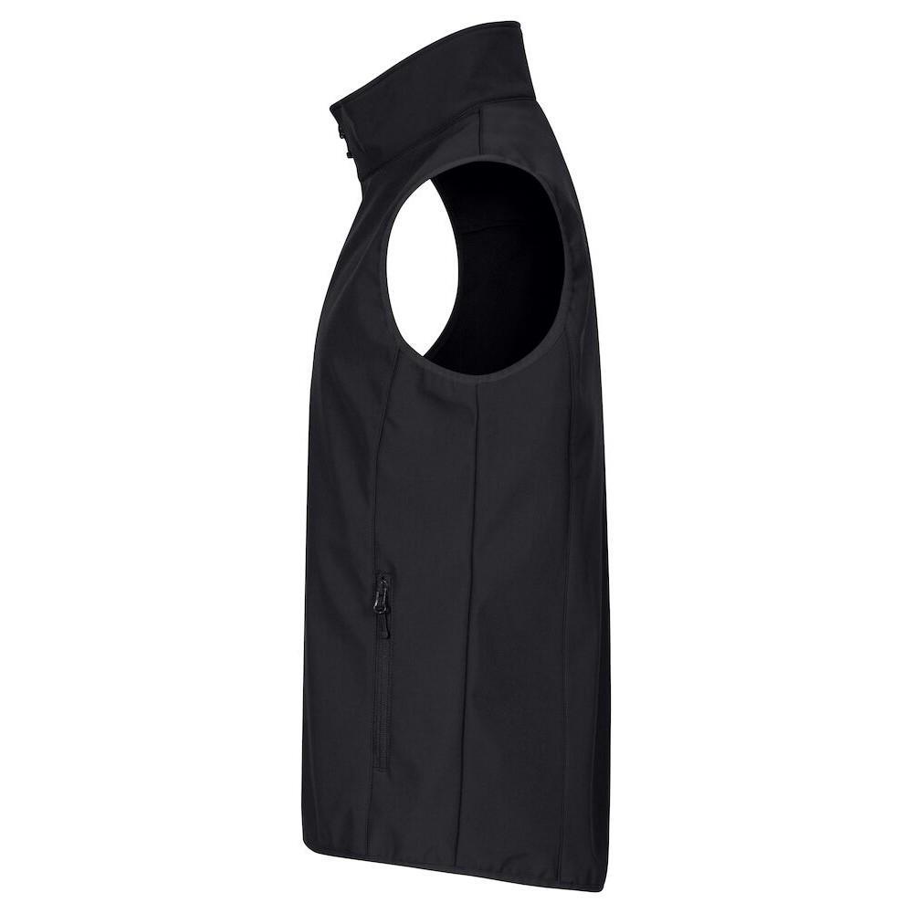 Giacca Soft Shell Uomo Clique Classic Nero 3/4