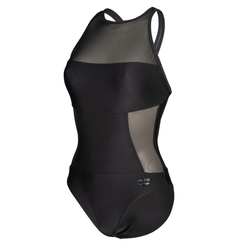 Women's 1-piece swimsuit Arena Mesh Panels