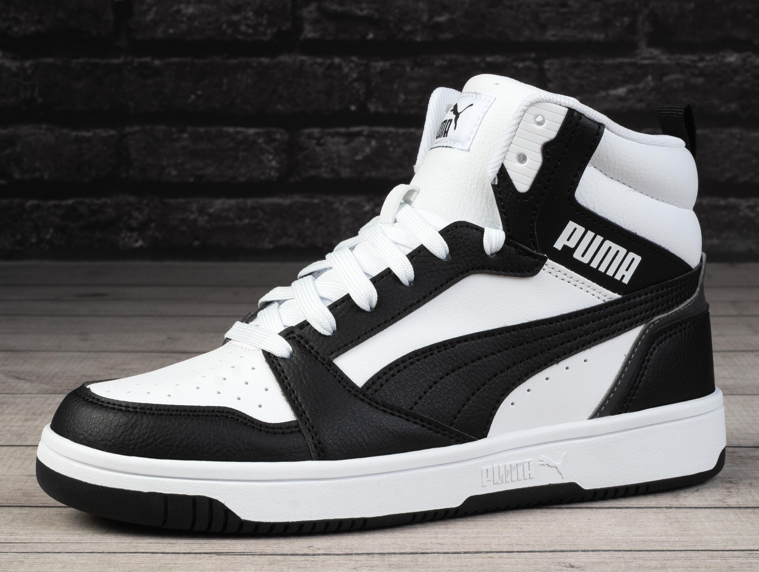 Buty sneakersy sportowe młodzieżowe Puma REBOUND V6 MID 3/5