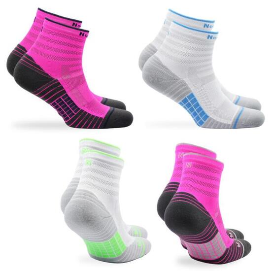 Chaussettes de Sport Antibactériennes - Sans Coutures - 4 paires - Cheetah