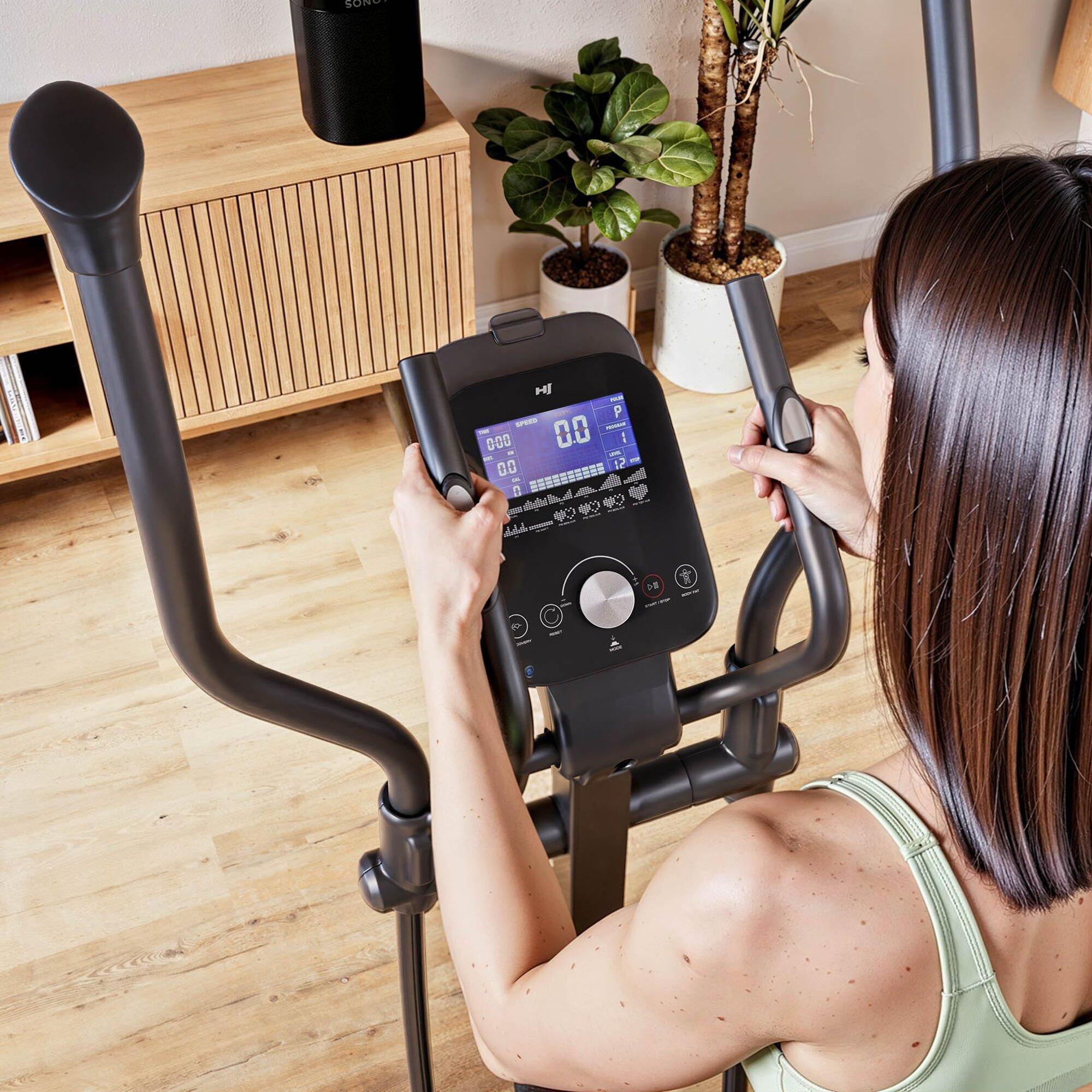 Vélo elliptique électromagnétique connecté Kinomap, Hop-Sport HS-5000C Rayner 6/7
