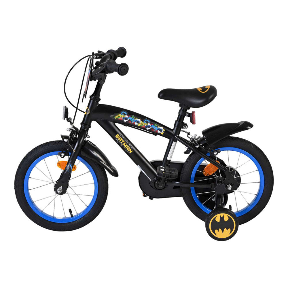 Vélo enfant Batman 14 pouces garçon, noir, deux freins à main 5/7