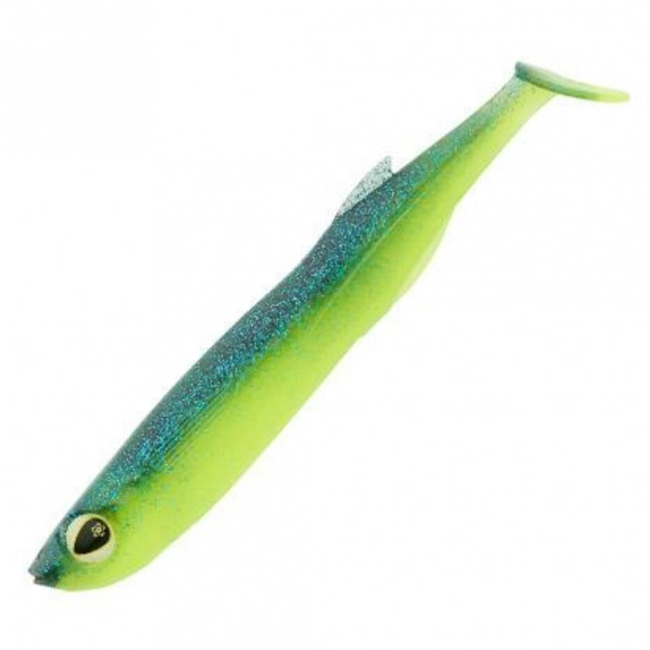 Sakura Xprat Shad 12,5 cm 13 g - Lot de 4 - Chartreuse Thunder 1/1