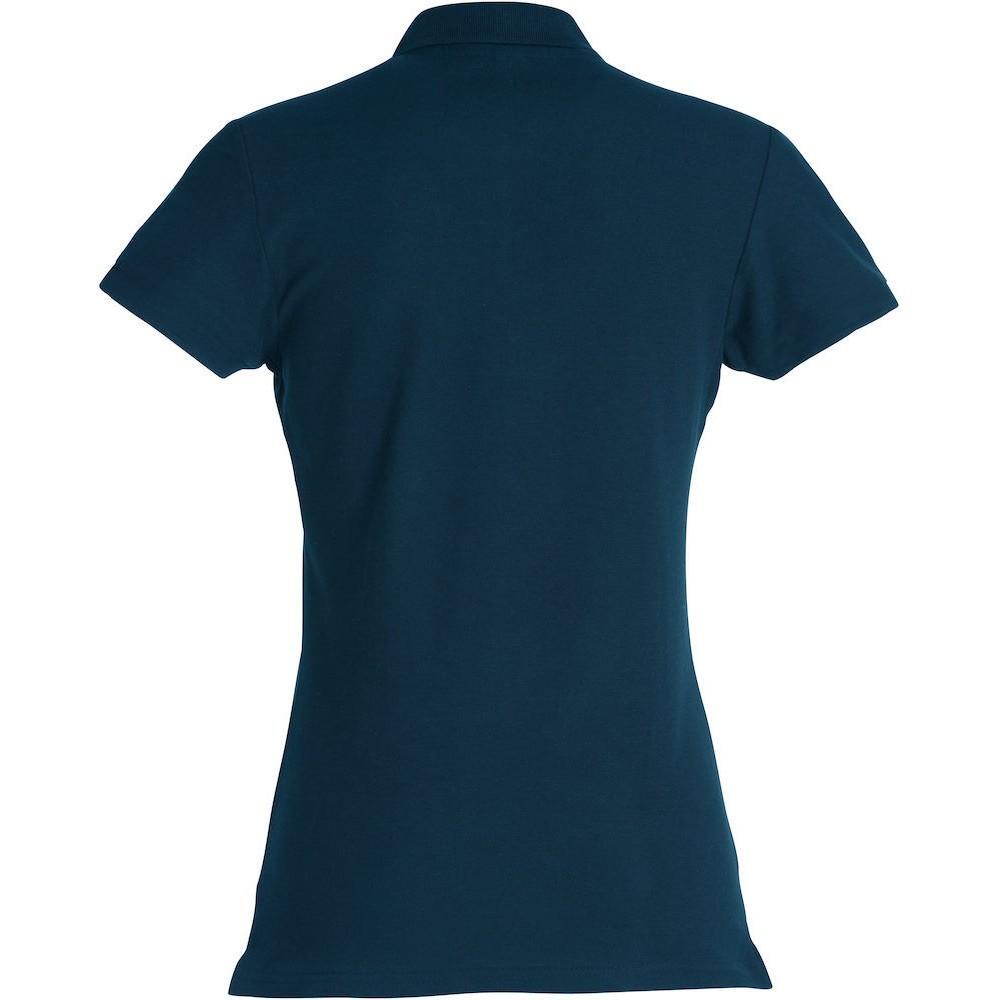Maglietta Polo Semplice Donna Clique Basic Blu Navy Scuro 2/4