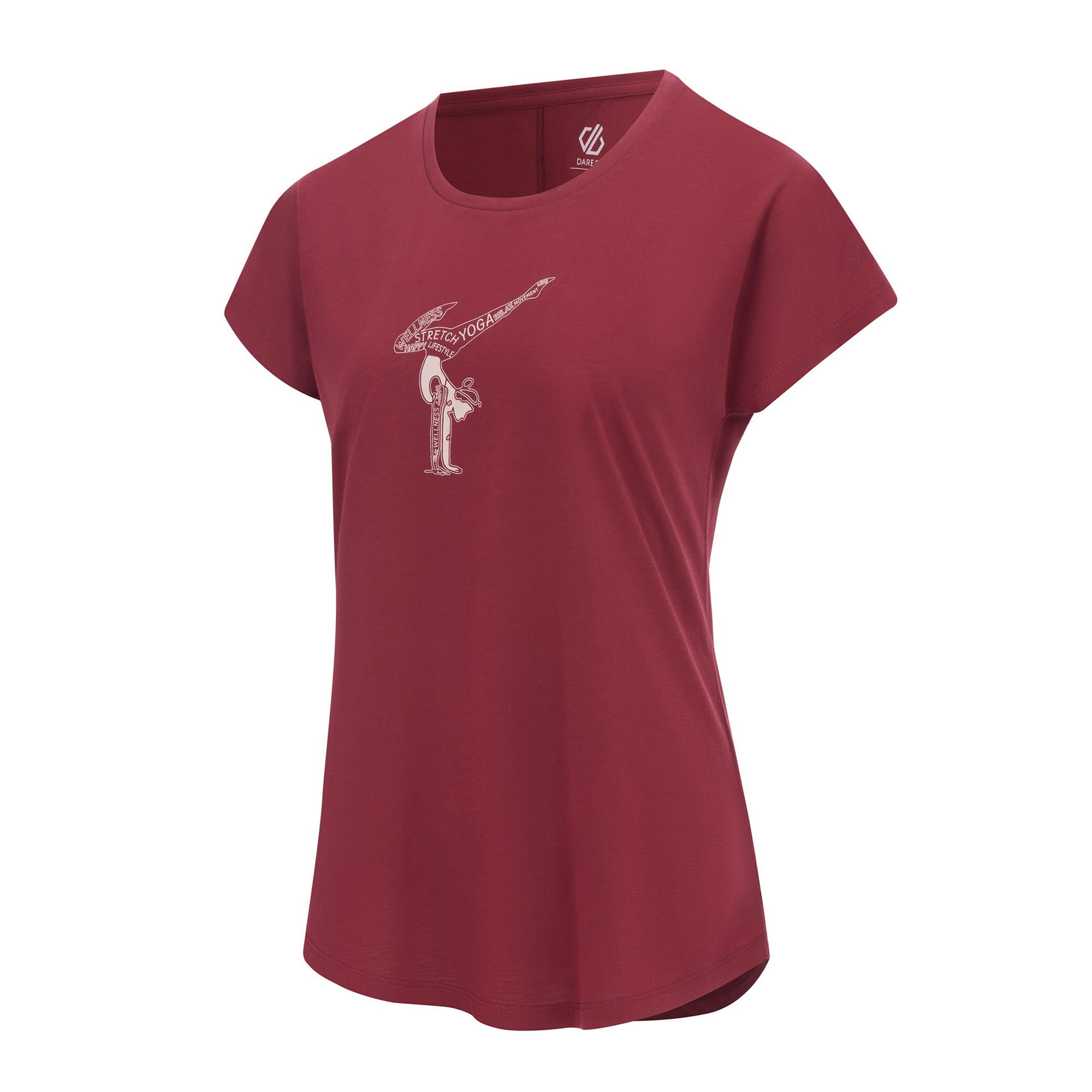 "Serenity" TShirt für , Leicht Damen Tibetisches Rot 3/5