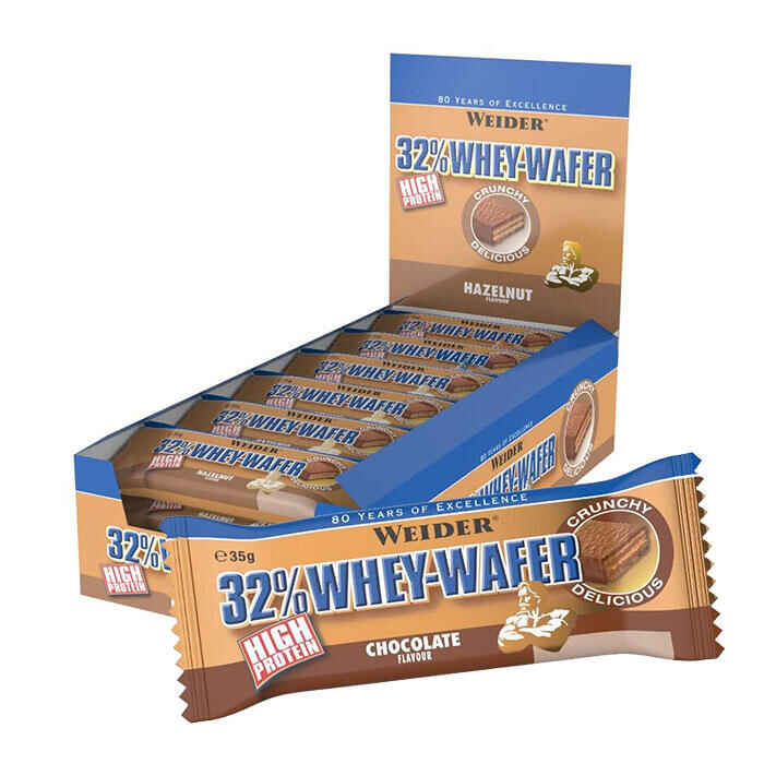 32% Whey-Wafer | 24er | Schokolade