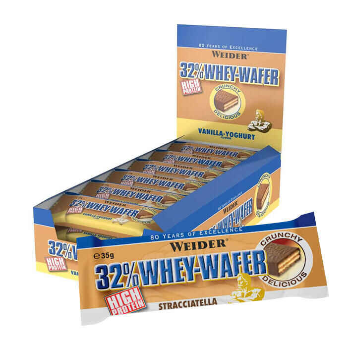 32% Whey-Wafer | 24er | Stracciatella