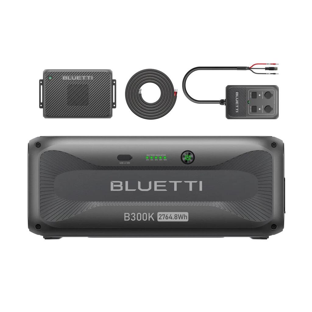 B300K + Charger 2 +DC Efficient Expansion & Charging for Off-Grid & Backup Power