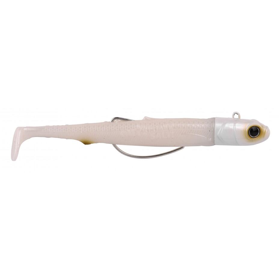 Spro Gutsbait Salt! leurre souple 8 cm - 7 g - White Minnow 1/1