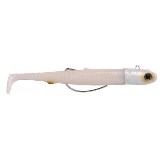 Spro Gutsbait Salt! leurre souple 8 cm - 7 g - White Minnow