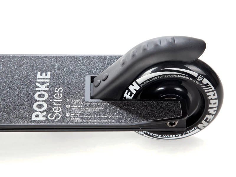 Hulajnoga Raven Evolution Rookie Series Black 100 mm 3/3
