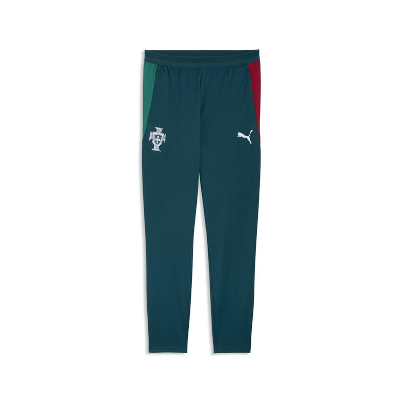 Pantalon bărbați slim Portugal, teal PUMA