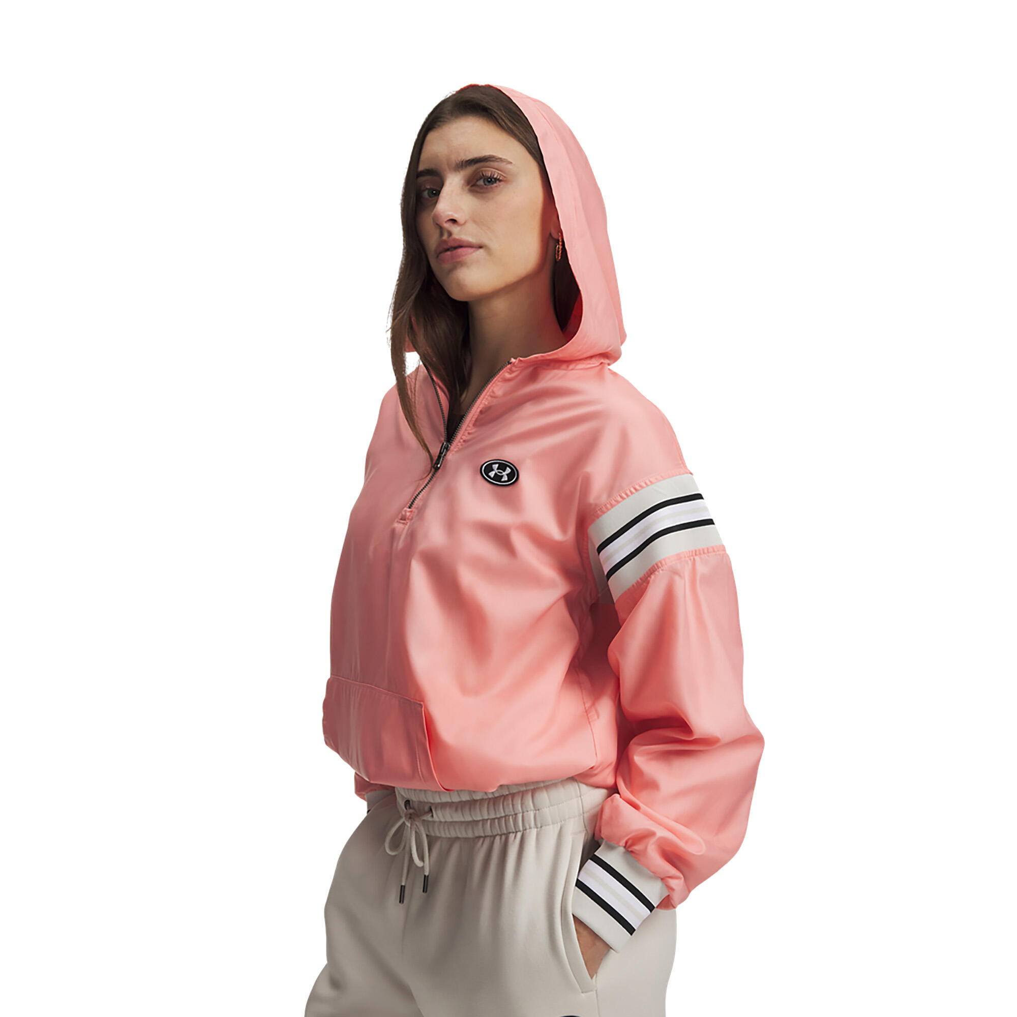 Spodnie damskie Under Armour Icon Fleece Nov Jogger summit / 4/4