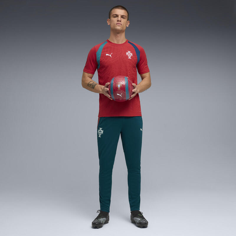 Pantalon bărbați slim Portugal, teal PUMA