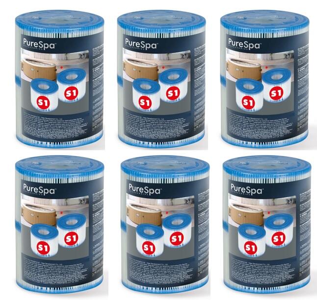 Intex Spa S1 Replacement Filter Cartridges 12 Pack 29001_6