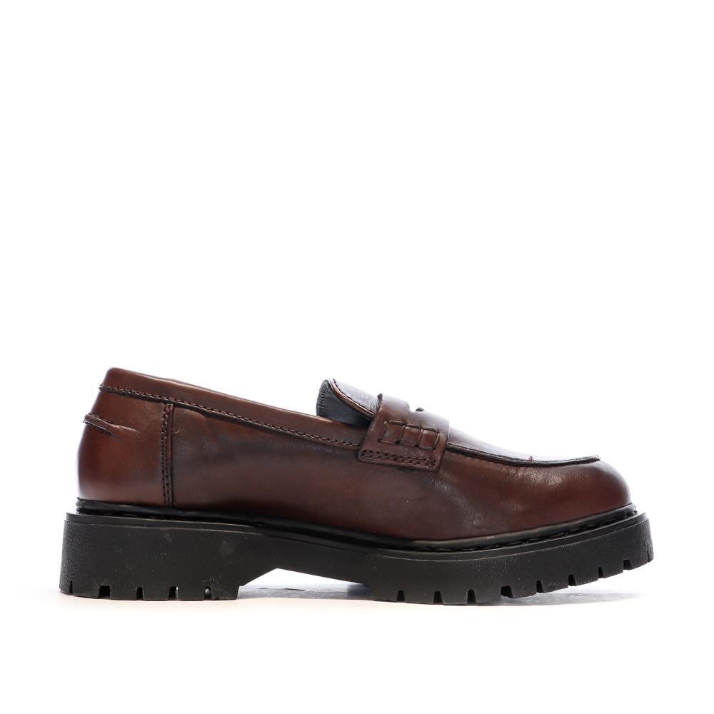 Geox D Bleyze B Bordeaux Mocassins voor Dames 2/7