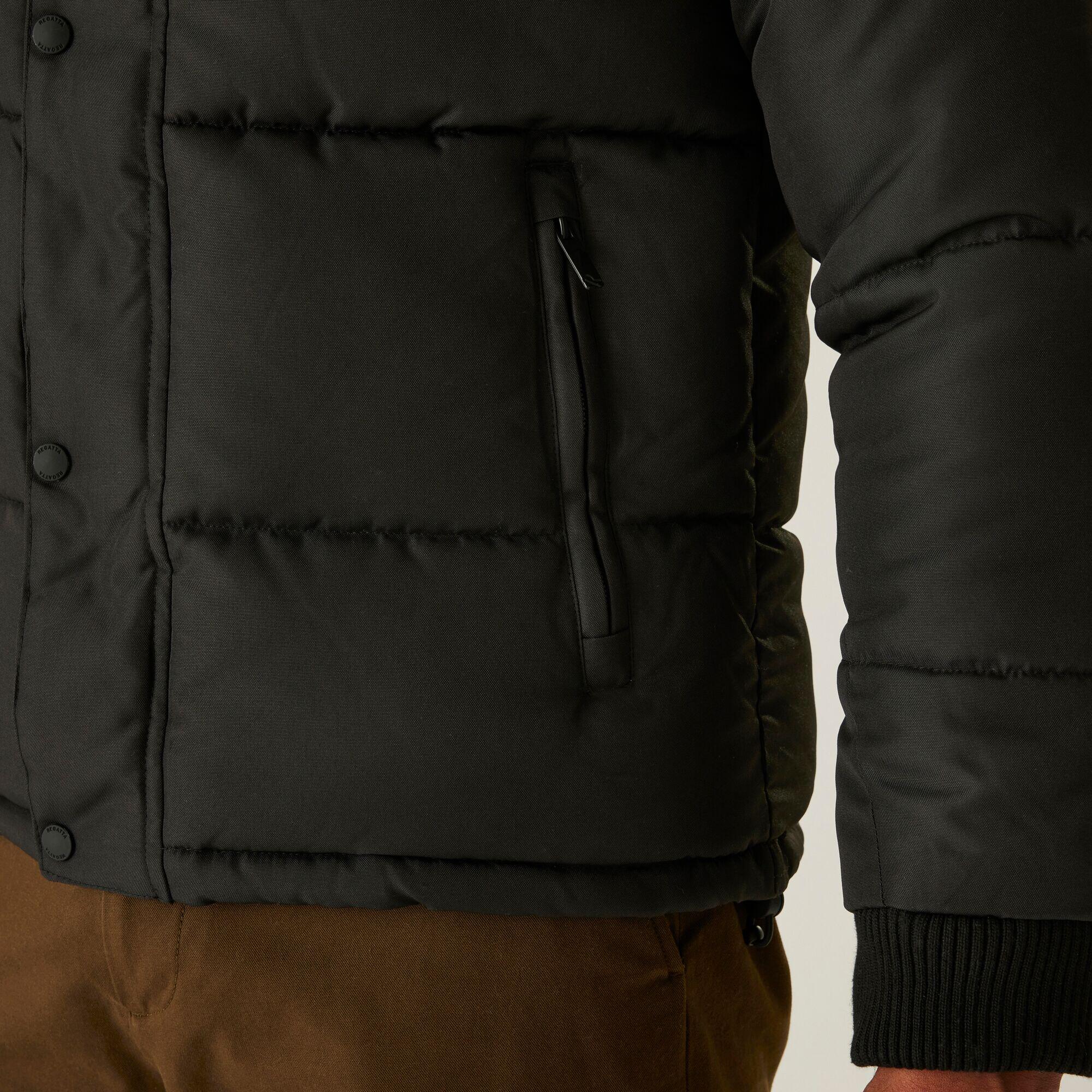 Mens Northdale Insulated Padded Hooded Jacket 5/7